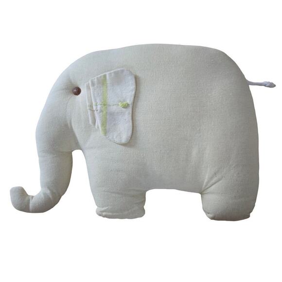Handmade Elephant Plush Pillow Decor Throw Pillow - Picture 1 of 6